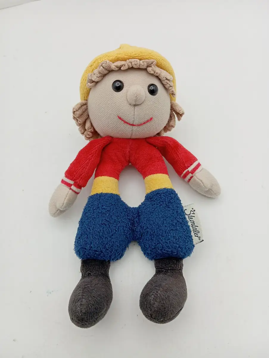 STERNTALER Baby Rassel Kind Mehrfarbig Baumwolle…