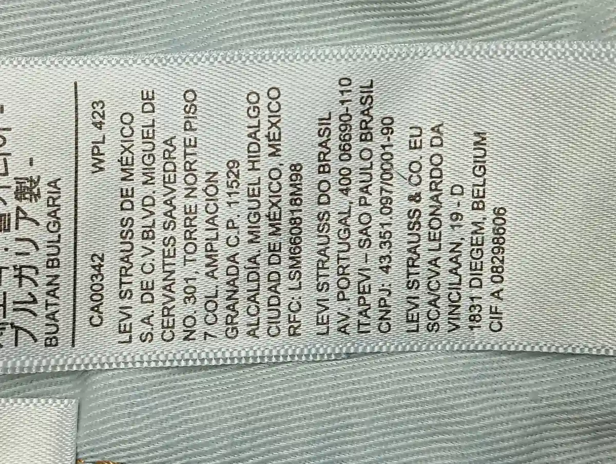 LEVI'S Jeans Tapered Fit Bild 2