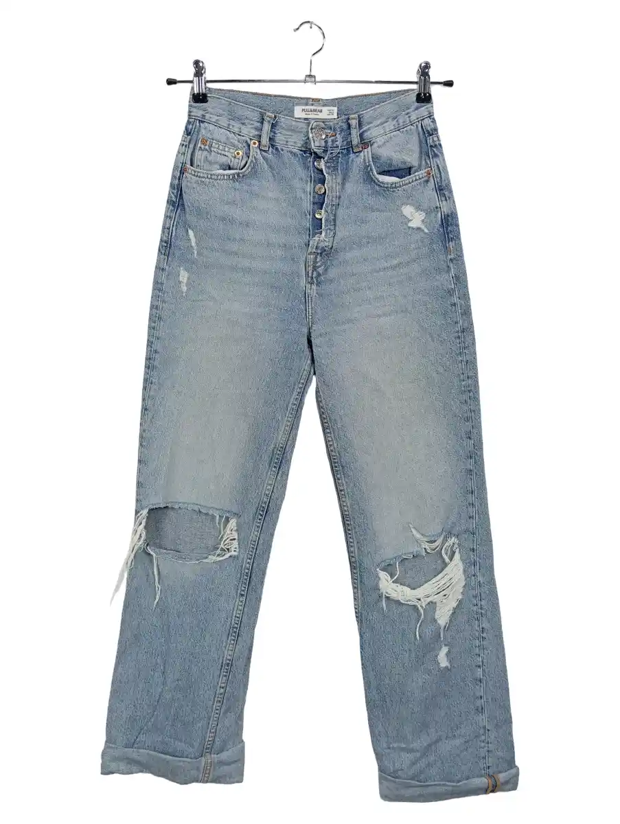 PULL&BEAR Destroyed Jeans