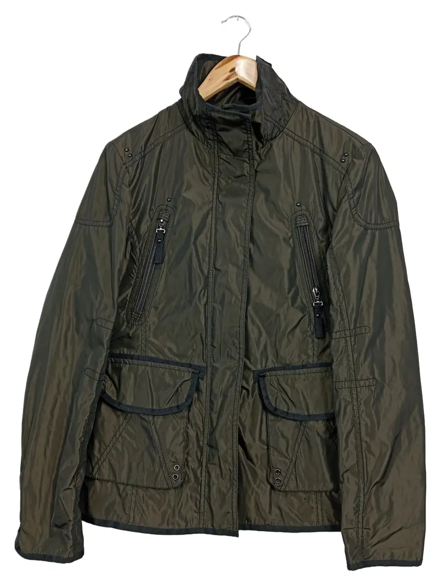 Leichte Jacke Damen 36/S Grün Casual Übergangsjacke