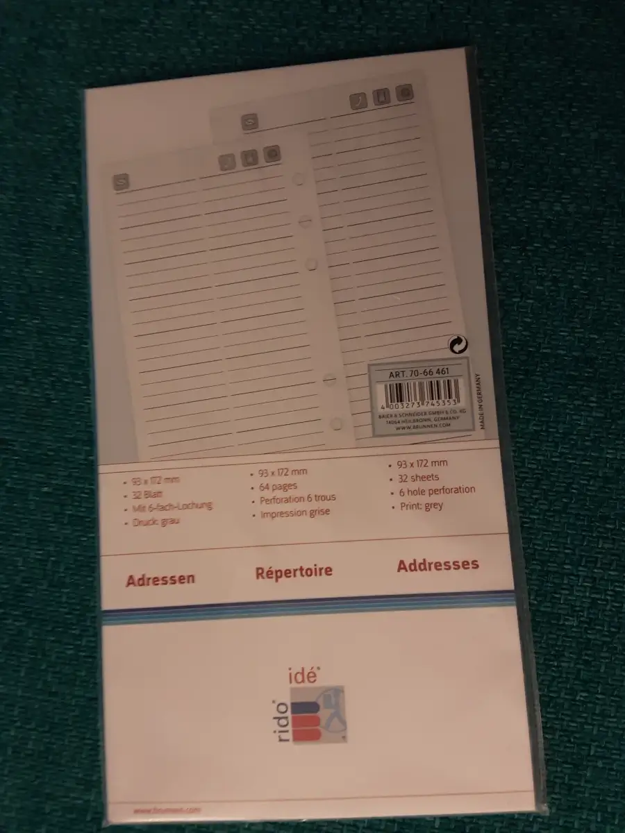 RIDO/IDÉ Schreibmappe Bild 2