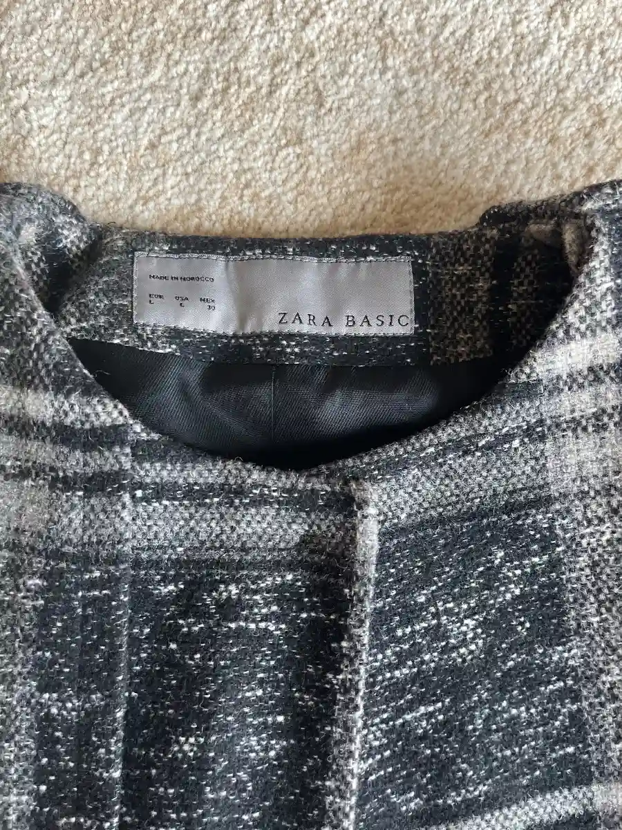 ZARA BASIC Übergangsmantel Bild 2