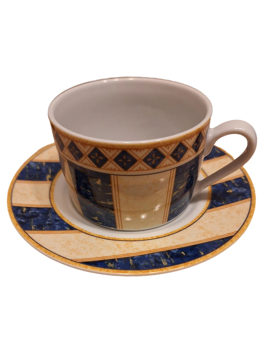 FLIRT BY R&B Tasse mit Untertasse Mehrfarbig Porzellan…