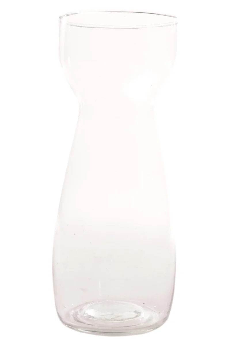 Transparente Glas Vase Flaschenform Modern Minimalistisch…