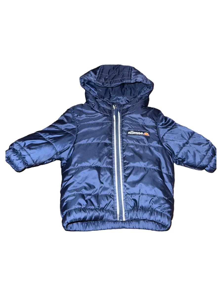 ELLESSE Steppjacke Kinder Gr. 62 Blau Polyester Uni Casual…