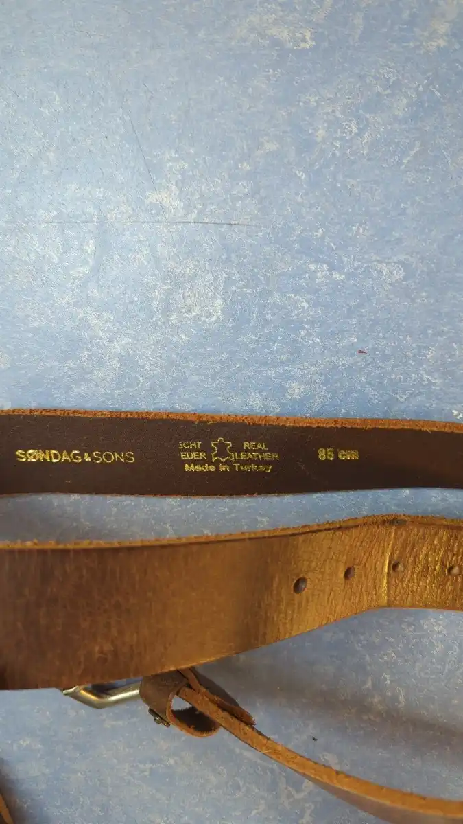 SØNDAG & SONS Gürtel