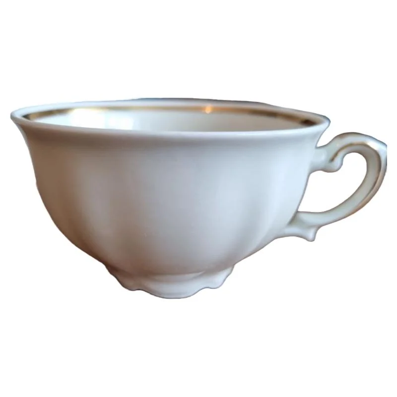 Teetasse Weiß Porzellan Uni Klassisch Minimalistisch 1 Teile