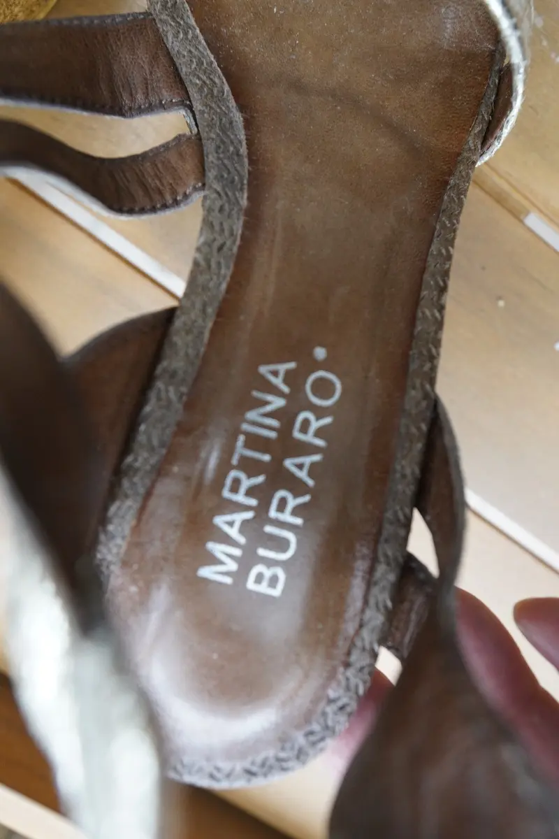 MARTINA BURARO Plateausandalen Bild 2