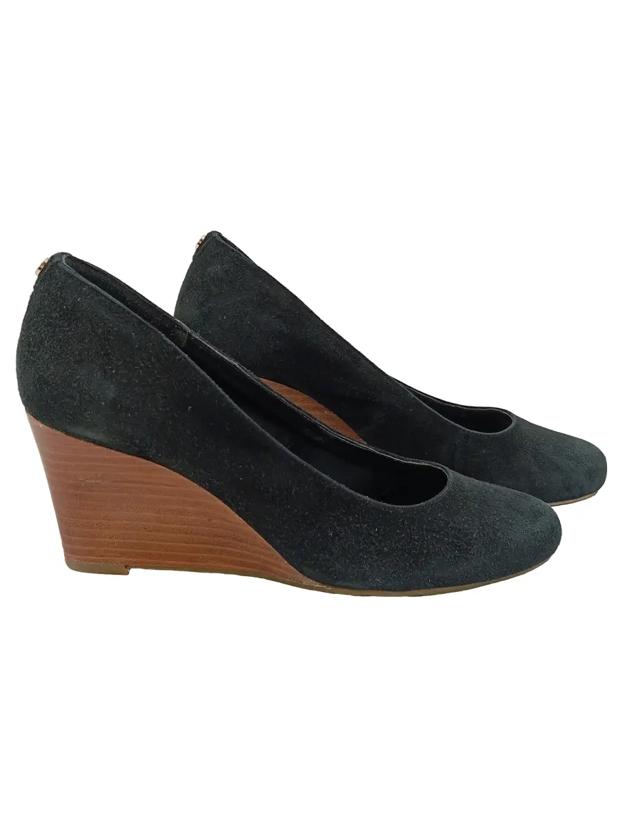 Wedges Damen Schuhe Pumps Elegant Schwarz Gr. 38