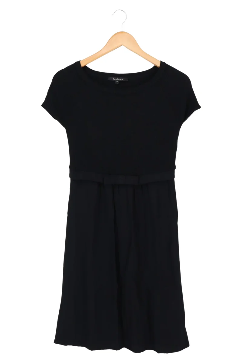 Damen Freizeitkleid Gr. 38;M Schwarz Elegant Viskose