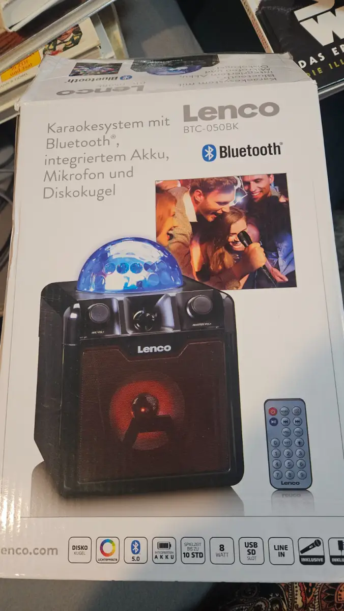 LENCO Tragbarer Lautsprecher Bild 3