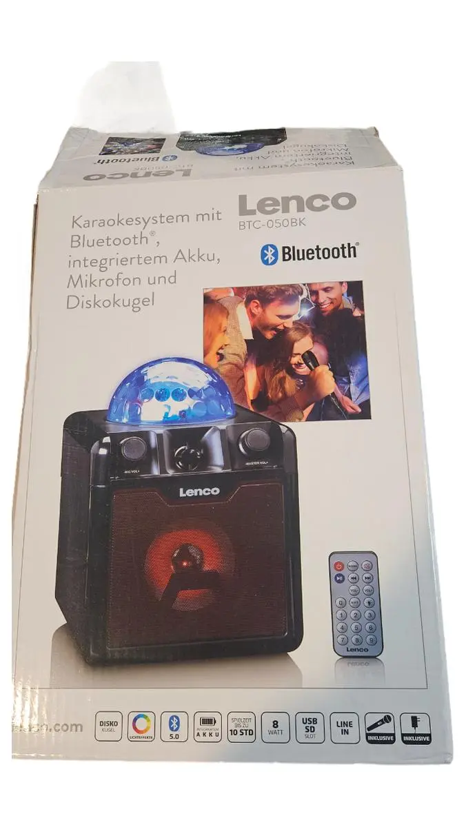 LENCO Tragbarer Lautsprecher Bild 2