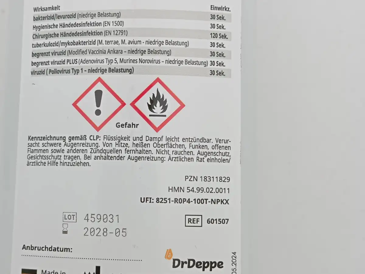 DR. DEPPE Handdesinfektion Bild 5