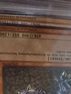 KONAMI Sammelkarte Bild 3
