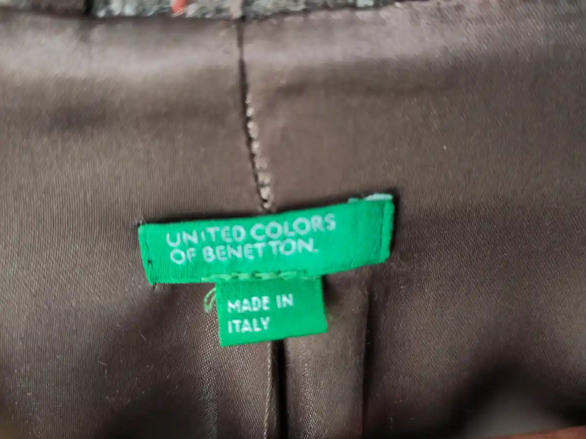 UNITED COLORS OF BENETTON Wollmantel Bild 5
