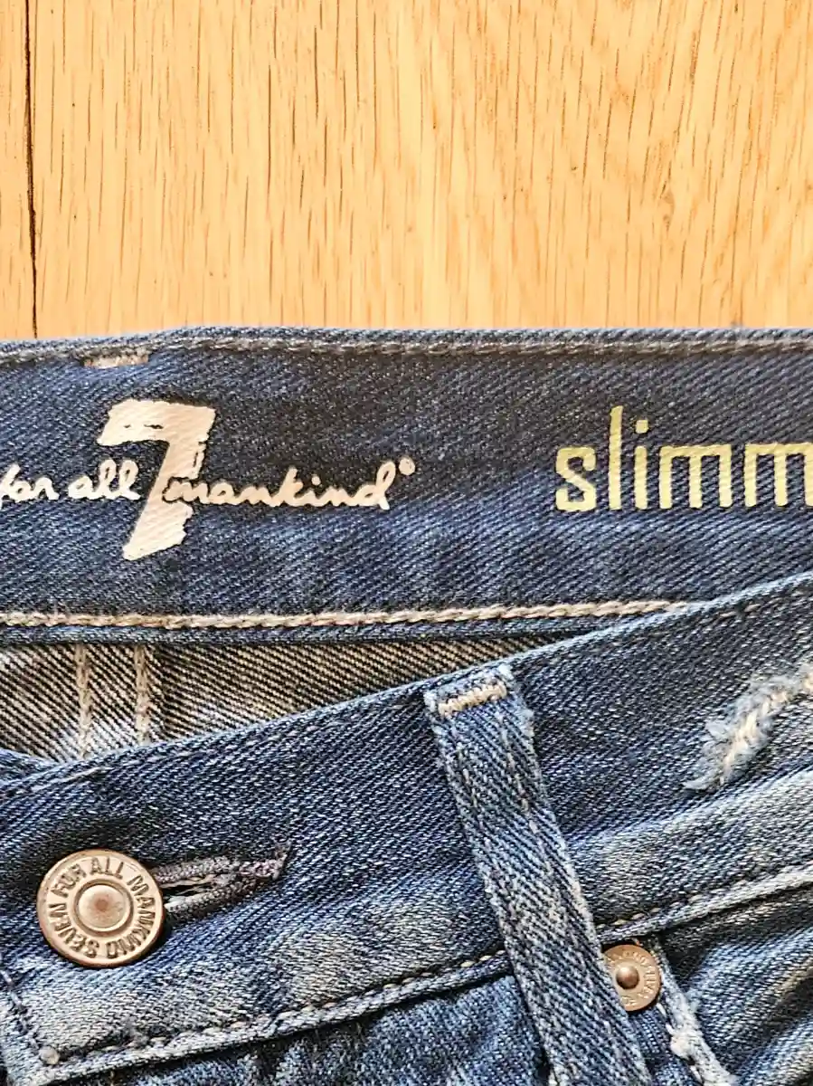 7 FOR ALL MANKIND Destroyed Jeans Bild 4