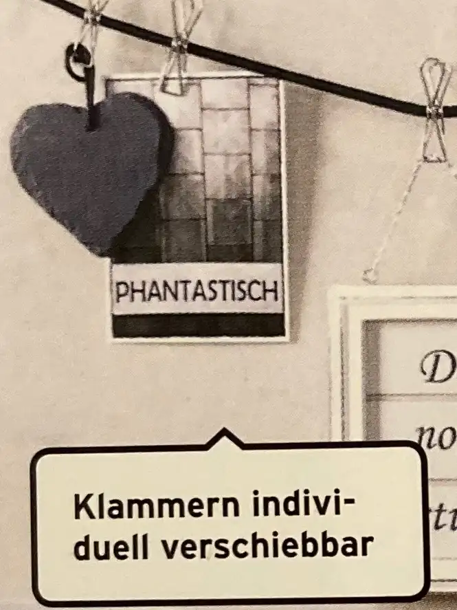 TCHIBO Karten- und Fotohalter Bild 3