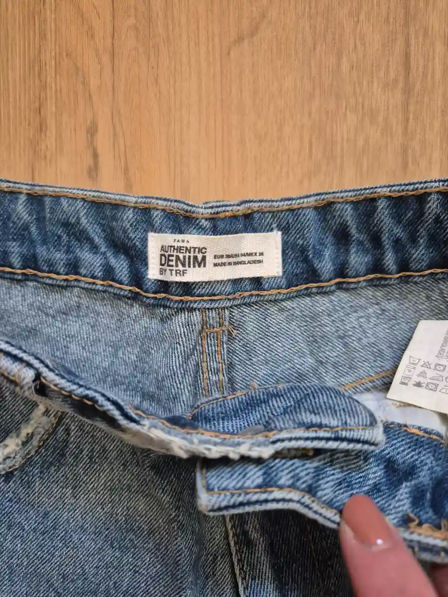 ZARA Jeans Shorts Bild 4