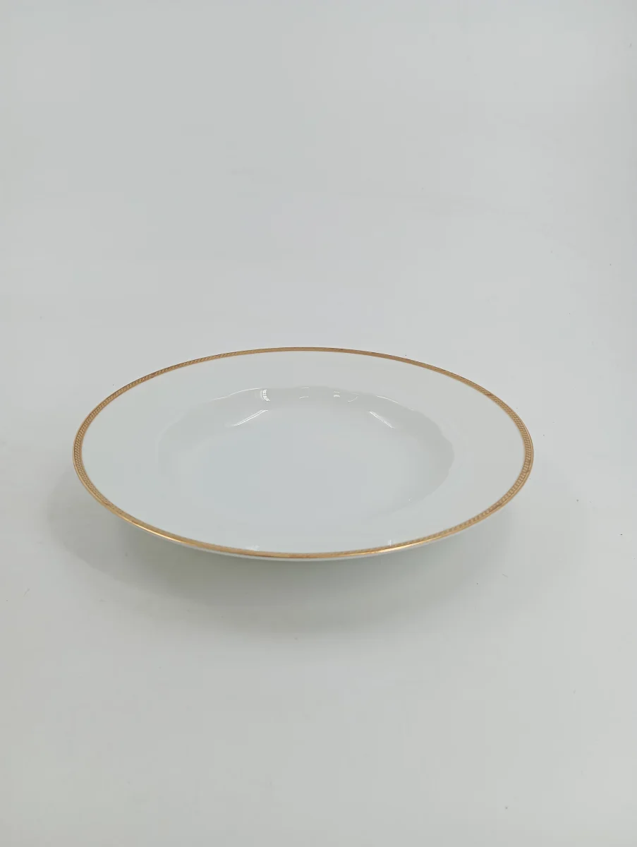 BAVARIA Dessertschale Weiß Porzellan Geometrisch Klassisch…