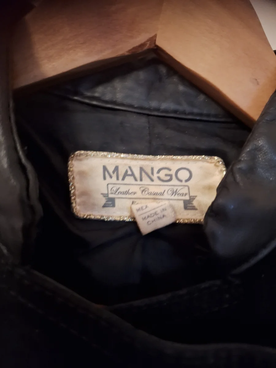 MANGO Lederjacke Bild 4
