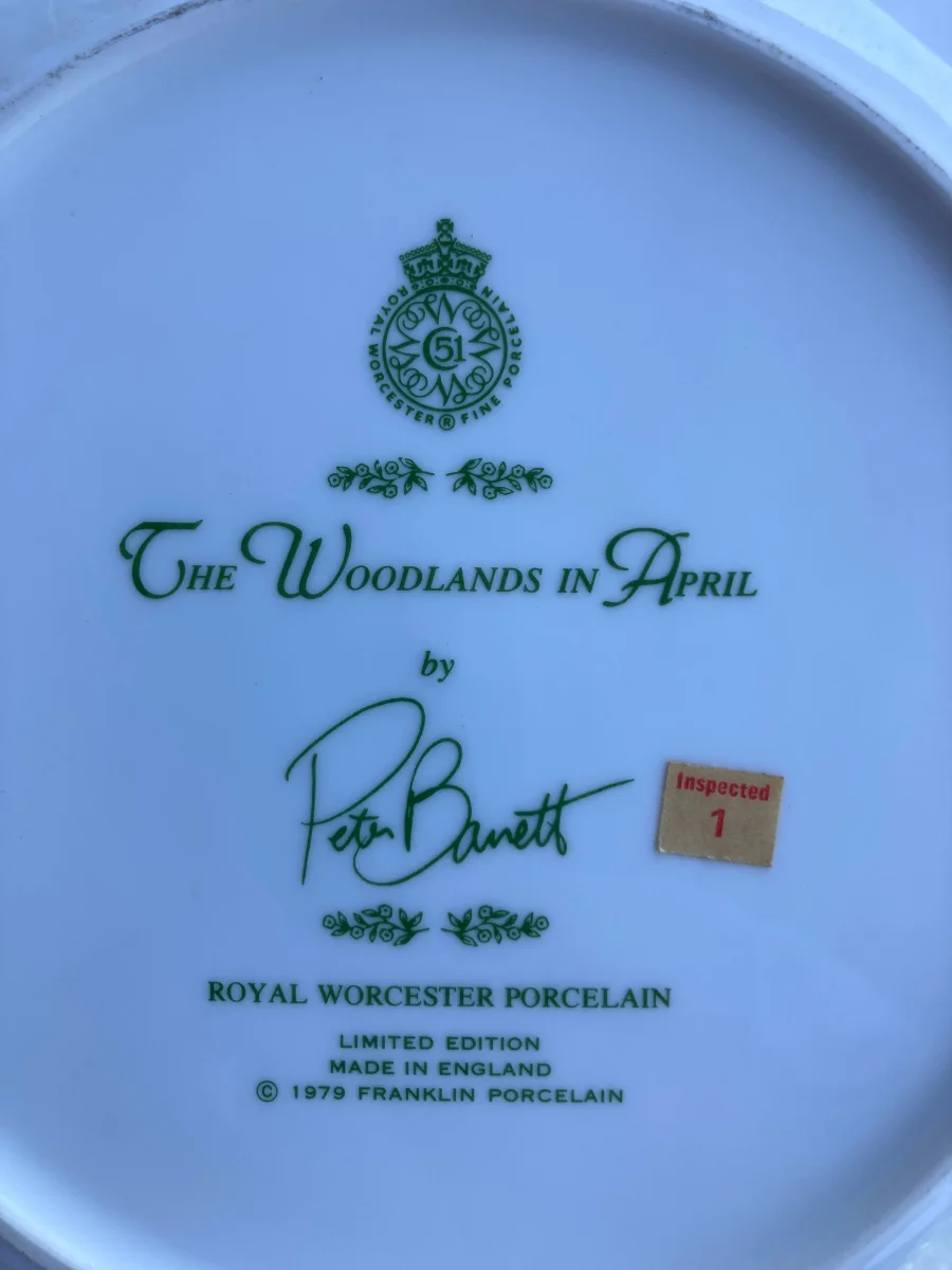 ROYAL WORCESTER Sammelteller Bild 2