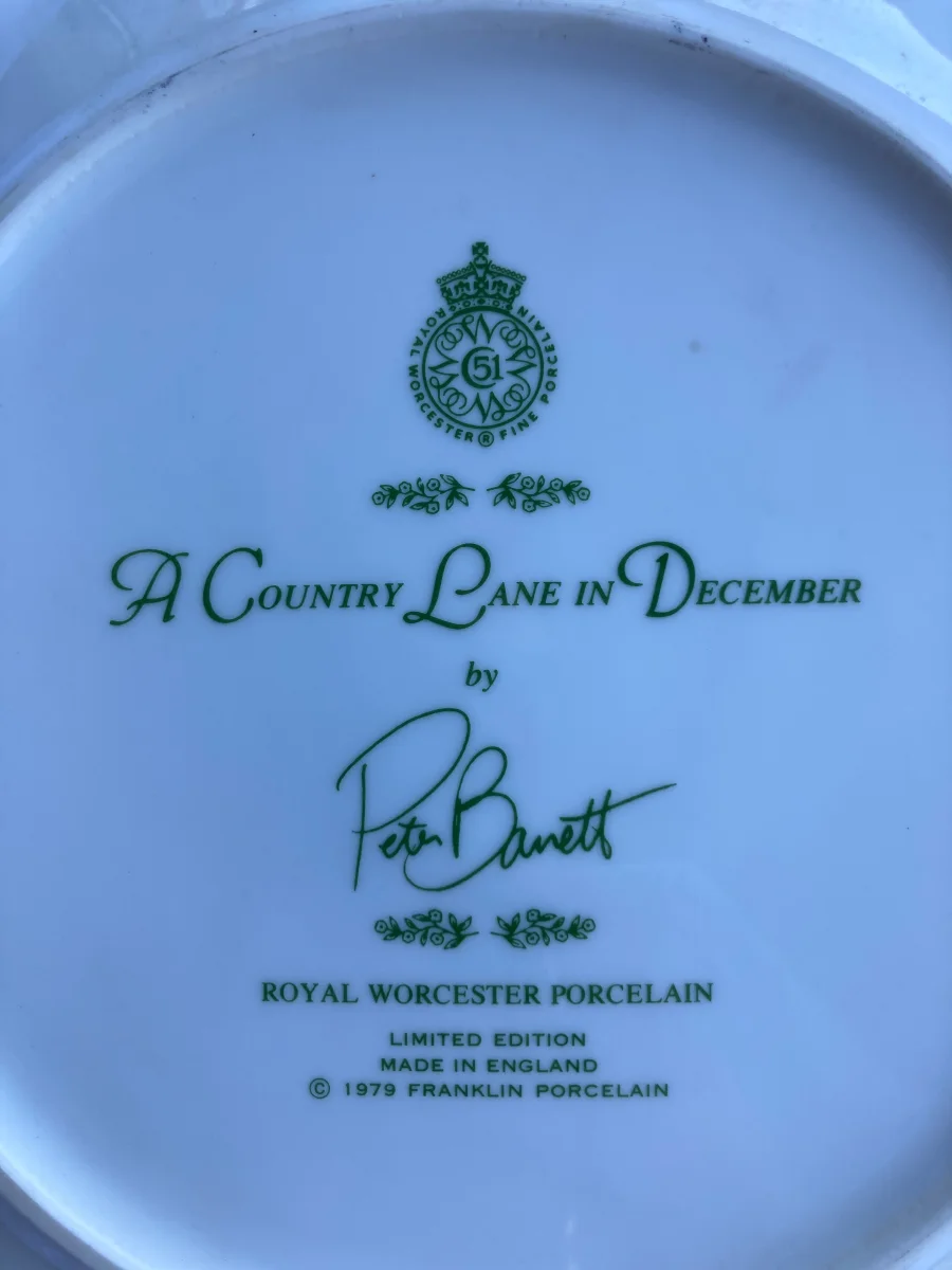 ROYAL WORCESTER Sammelteller Bild 4