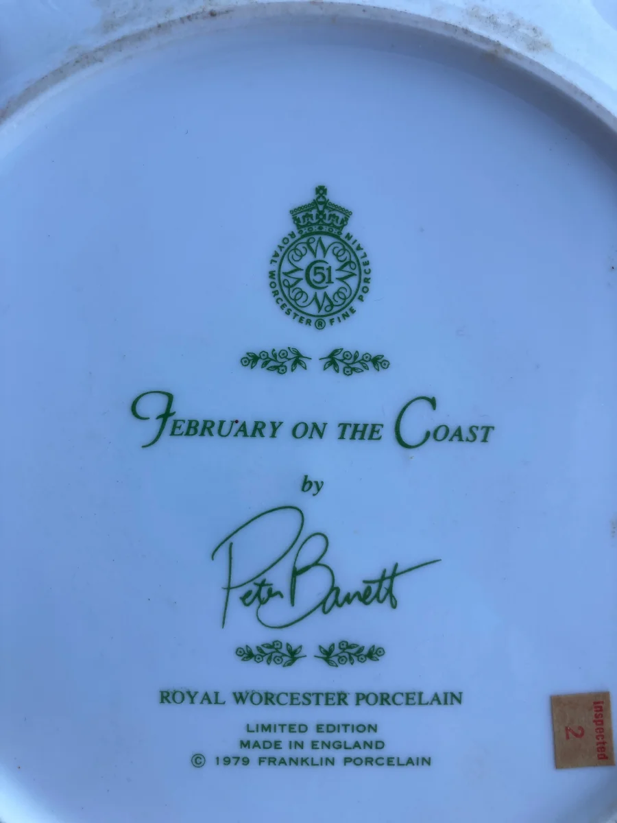 ROYAL WORCESTER Sammelteller Bild 2