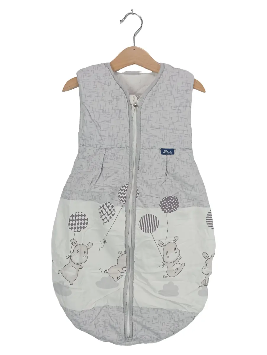 ALVI Baby Schlafsack Elefant Beige Gr. 70 Kinderschlafsack