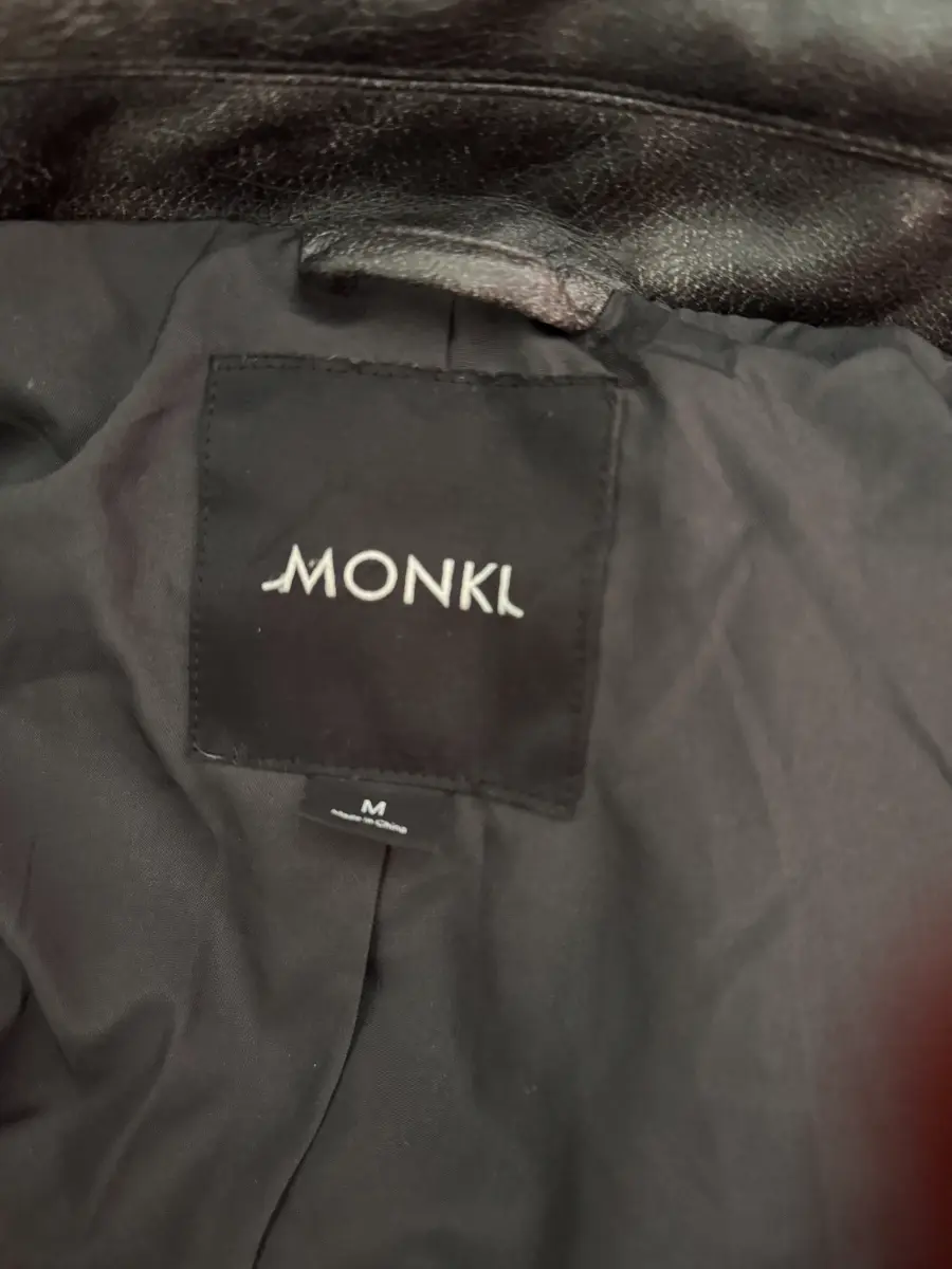 MONKI Lederjacke Bild 2