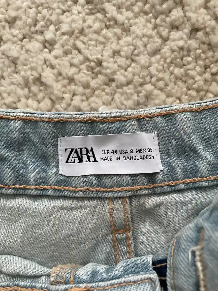 ZARA Jeans Shorts Bild 4