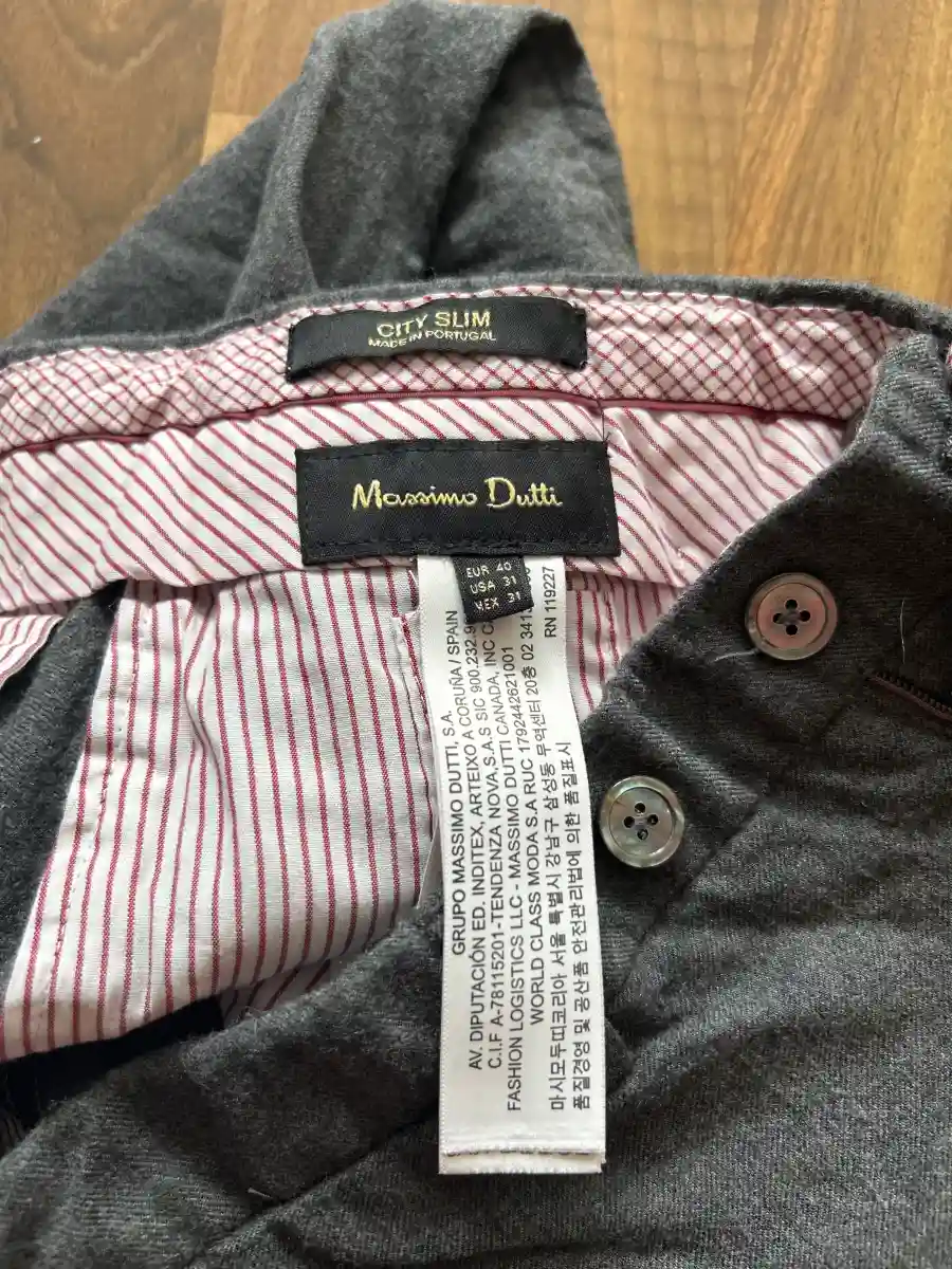 MASSIMO DUTTI Stoffhose Bild 3