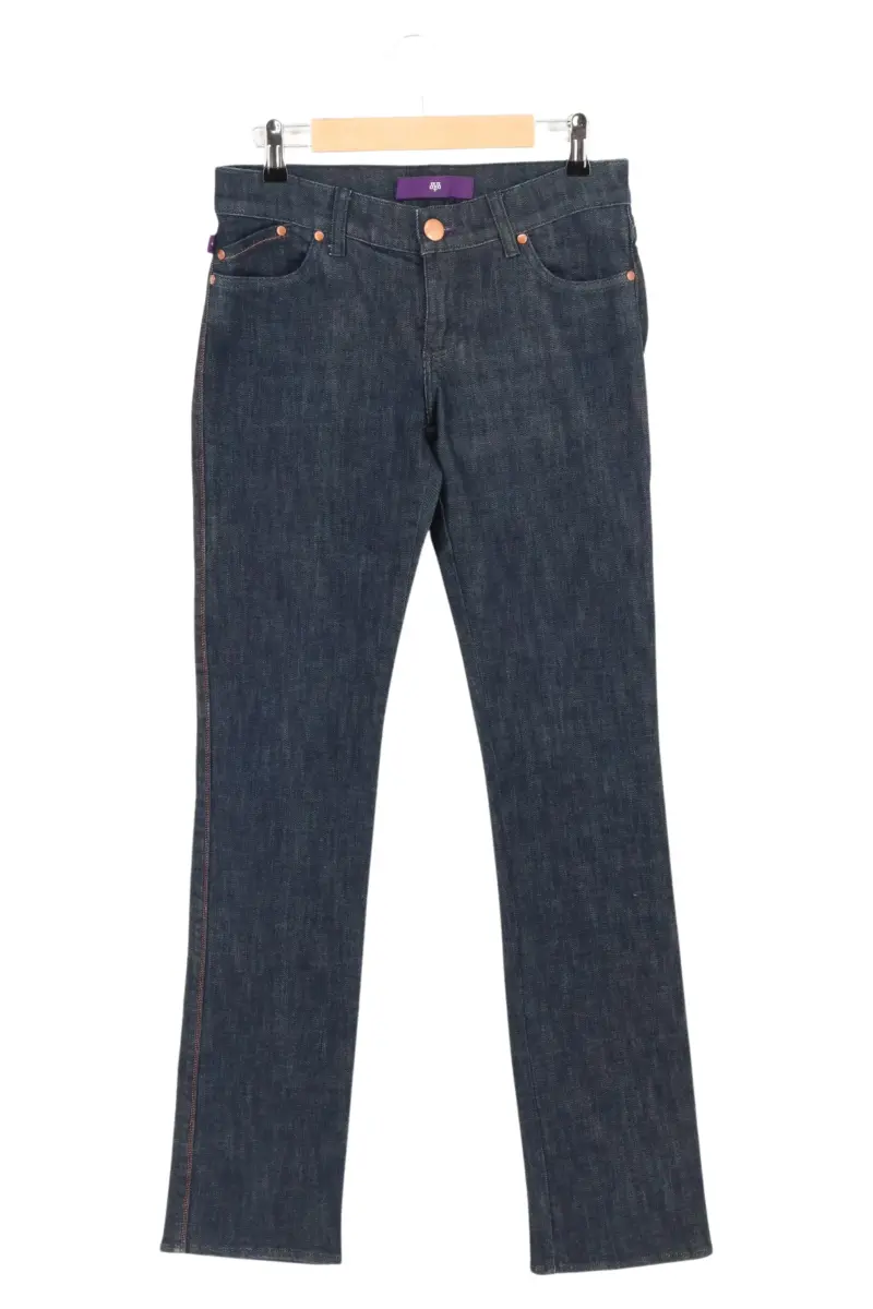 Damen Jeans Straight Leg Blau Gr. 38 W29 Casual Denim Hose