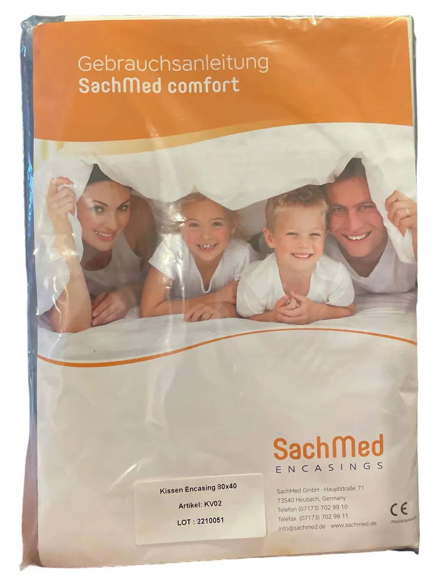 Kopfkissenbezug Weiß SachMed Comfort Encasing 80x40…