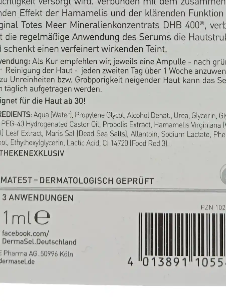DERMASEL Serum Bild 6