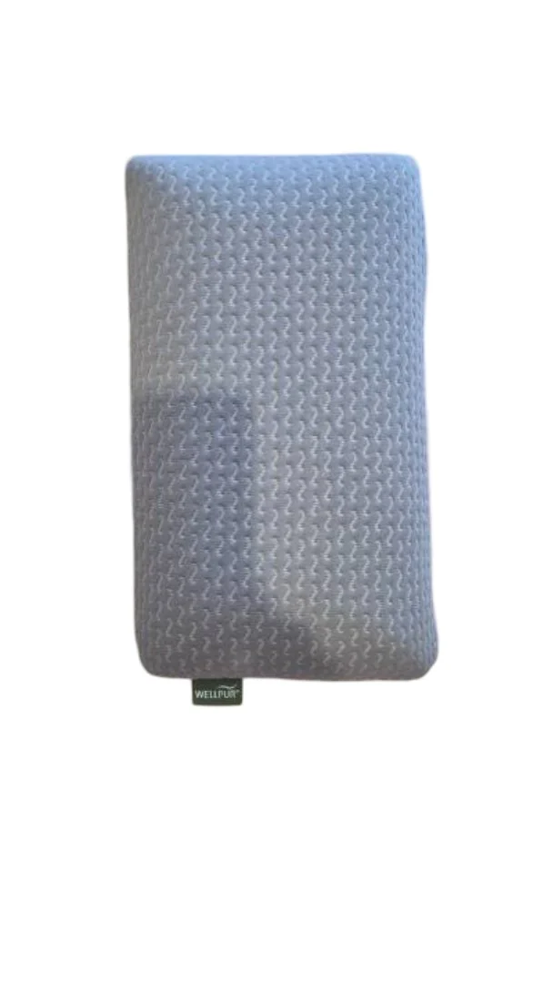 Kopfkissenbezug Grau WELLPUR® Nackenkissen 40x22 Polyester…