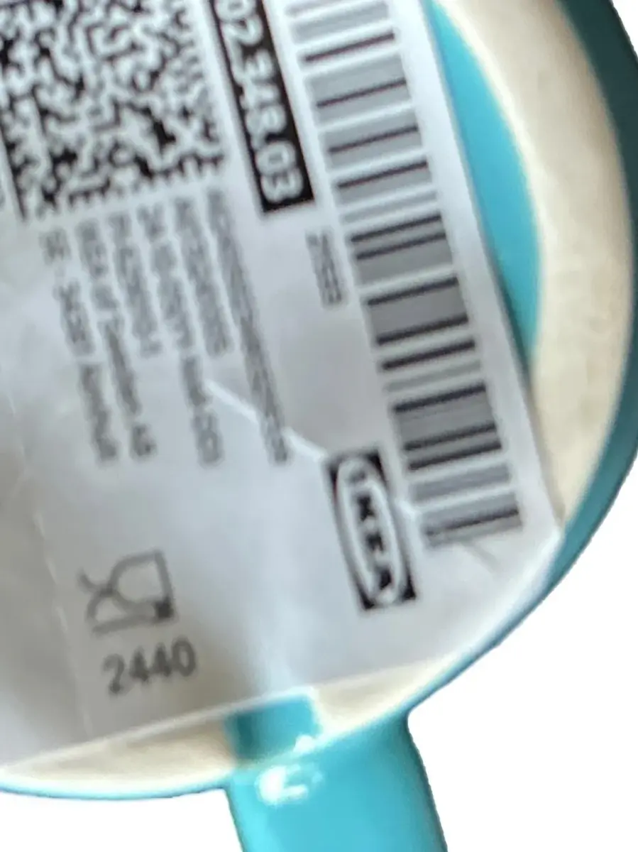 IKEA Kaffeetasse Türkis Keramik Uni Basic Alltag 1 Teile