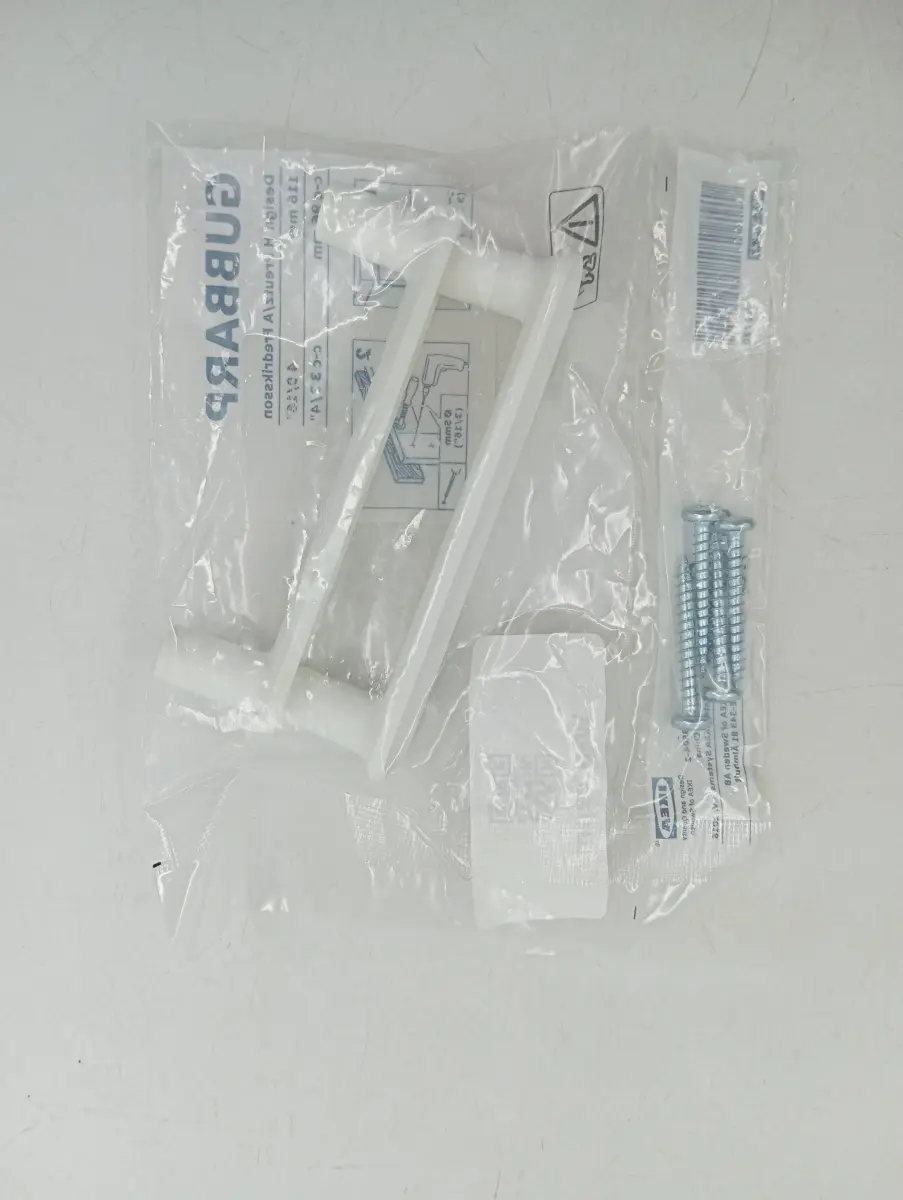 IKEA Garderobenhaken Stück 11cm GUBBARP Weiß Kunststoff…