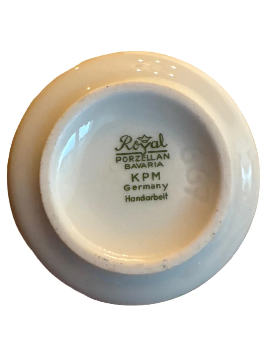 ROYAL PORZELLAN Espressotasse mit Unterteller Bild 4