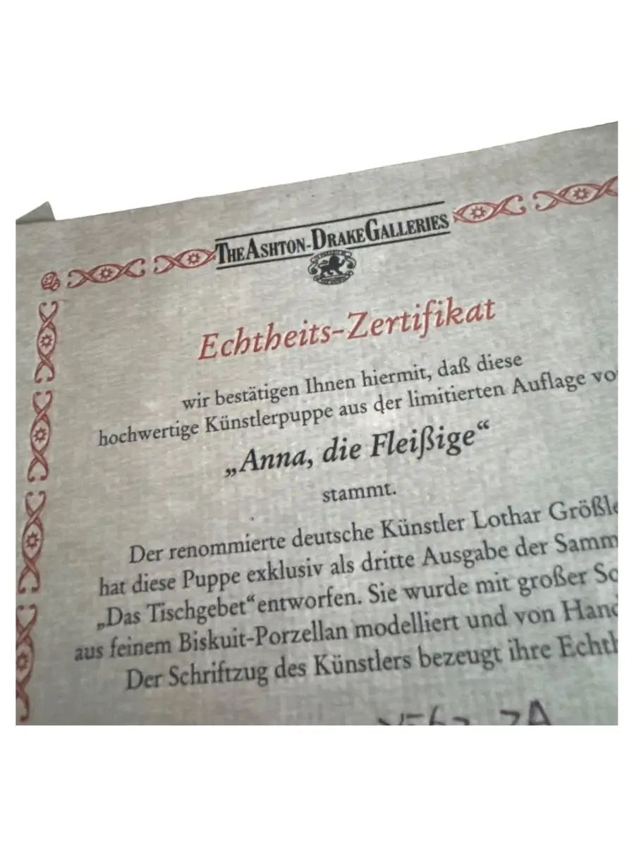 THE ASHTON-DRAKE GALLERIES Künstlerpuppe Bild 4