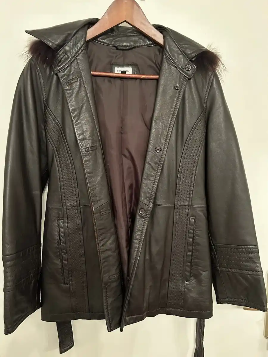 BORGOFIORI Lederjacke Bild 3