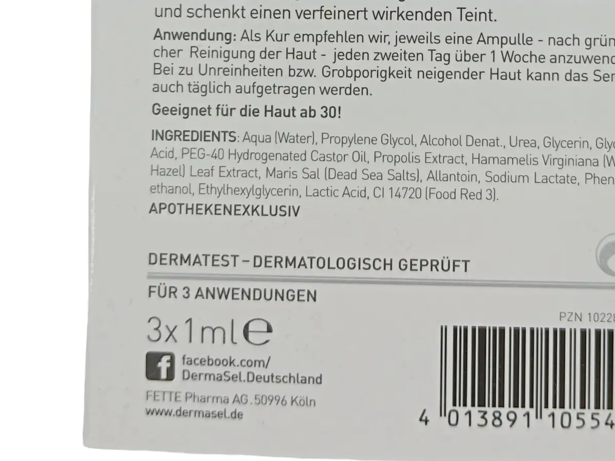 DERMASEL Serum Bild 4