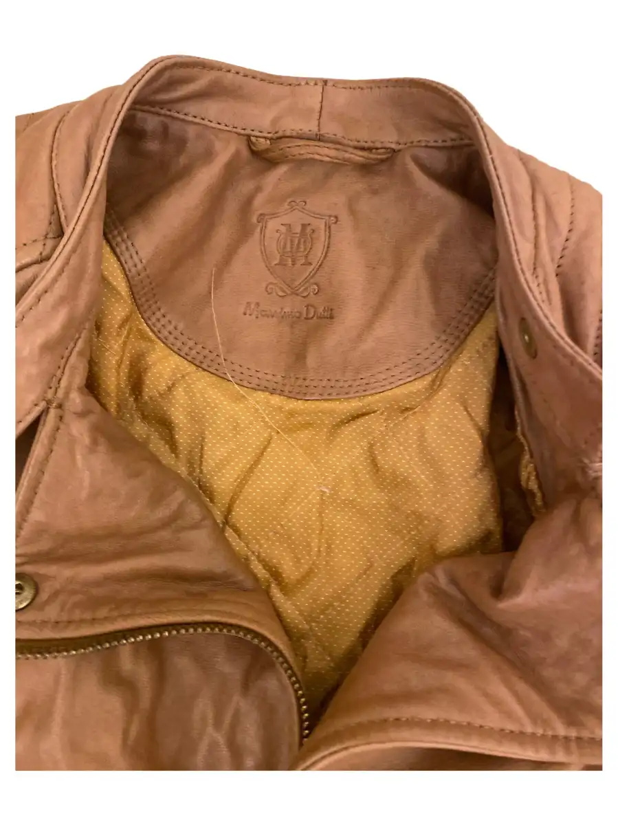 MASSIMO DUTTI Lederjacke Bild 3