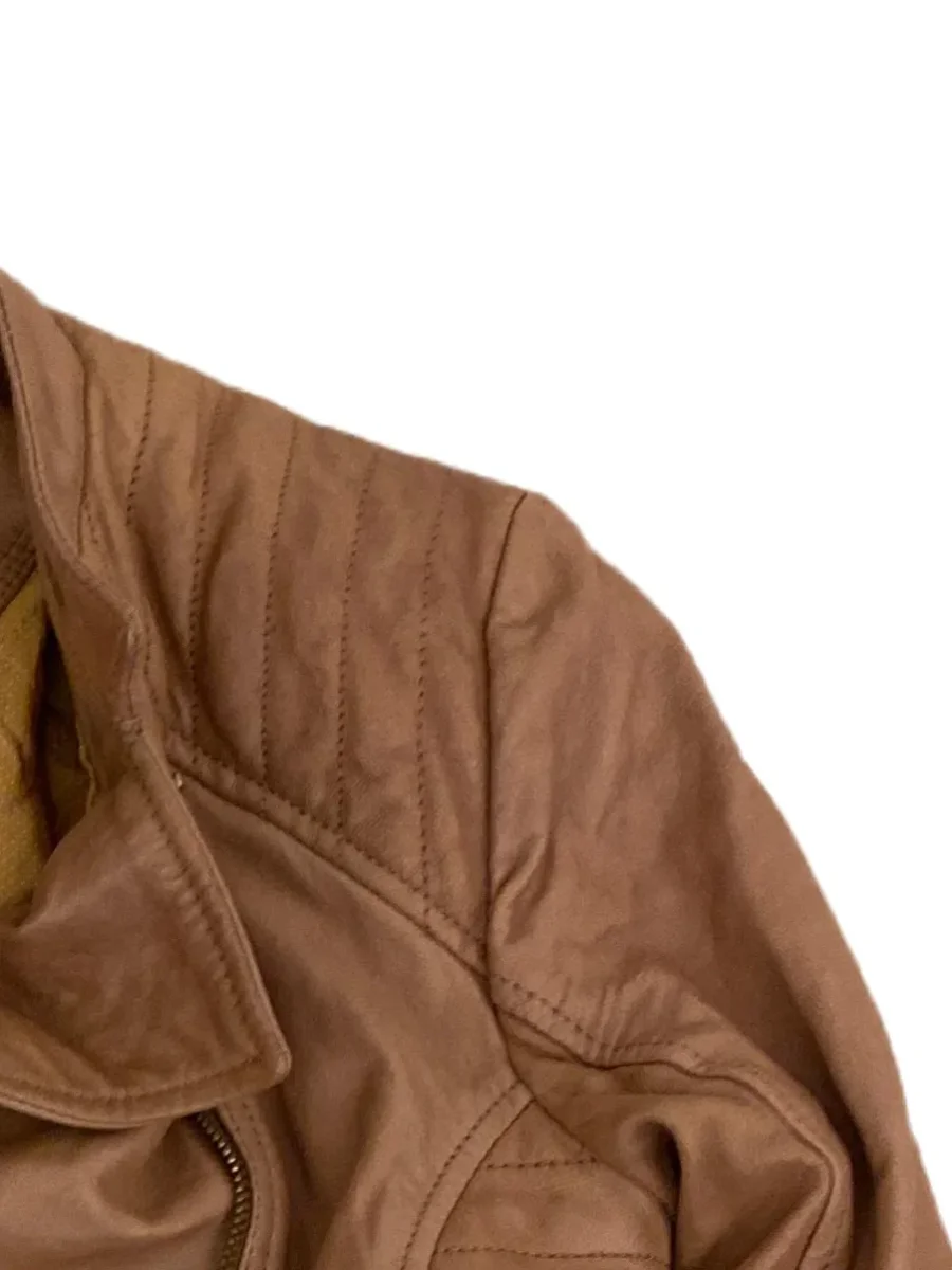 MASSIMO DUTTI Lederjacke Bild 5