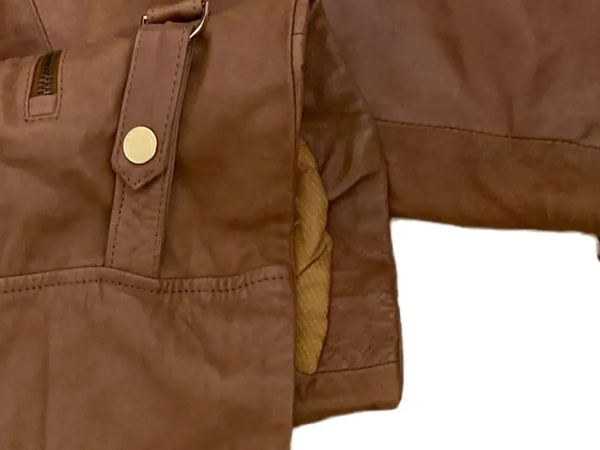 MASSIMO DUTTI Lederjacke Bild 7