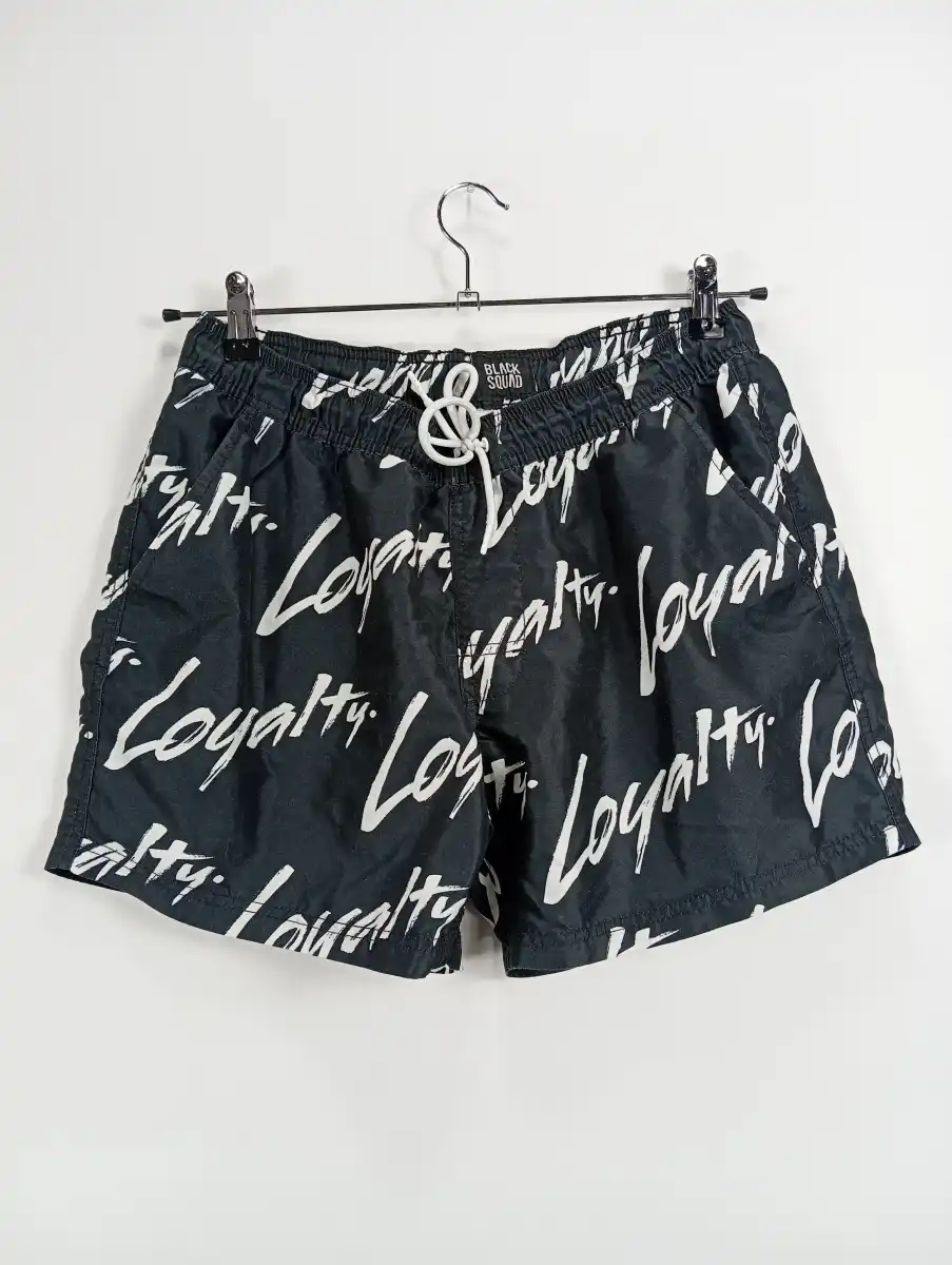 BLACK SQUAD Badeshorts Bild 2