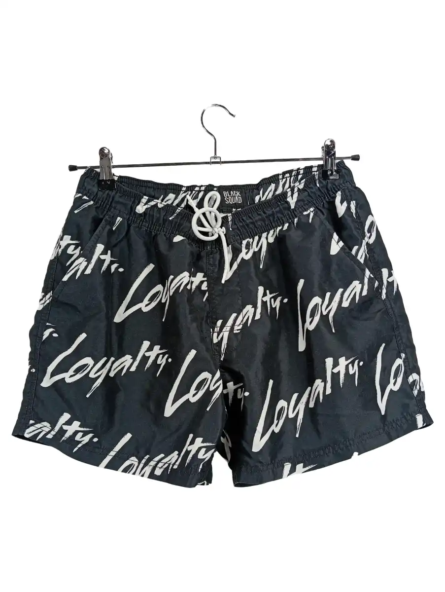 BLACK SQUAD Badeshorts