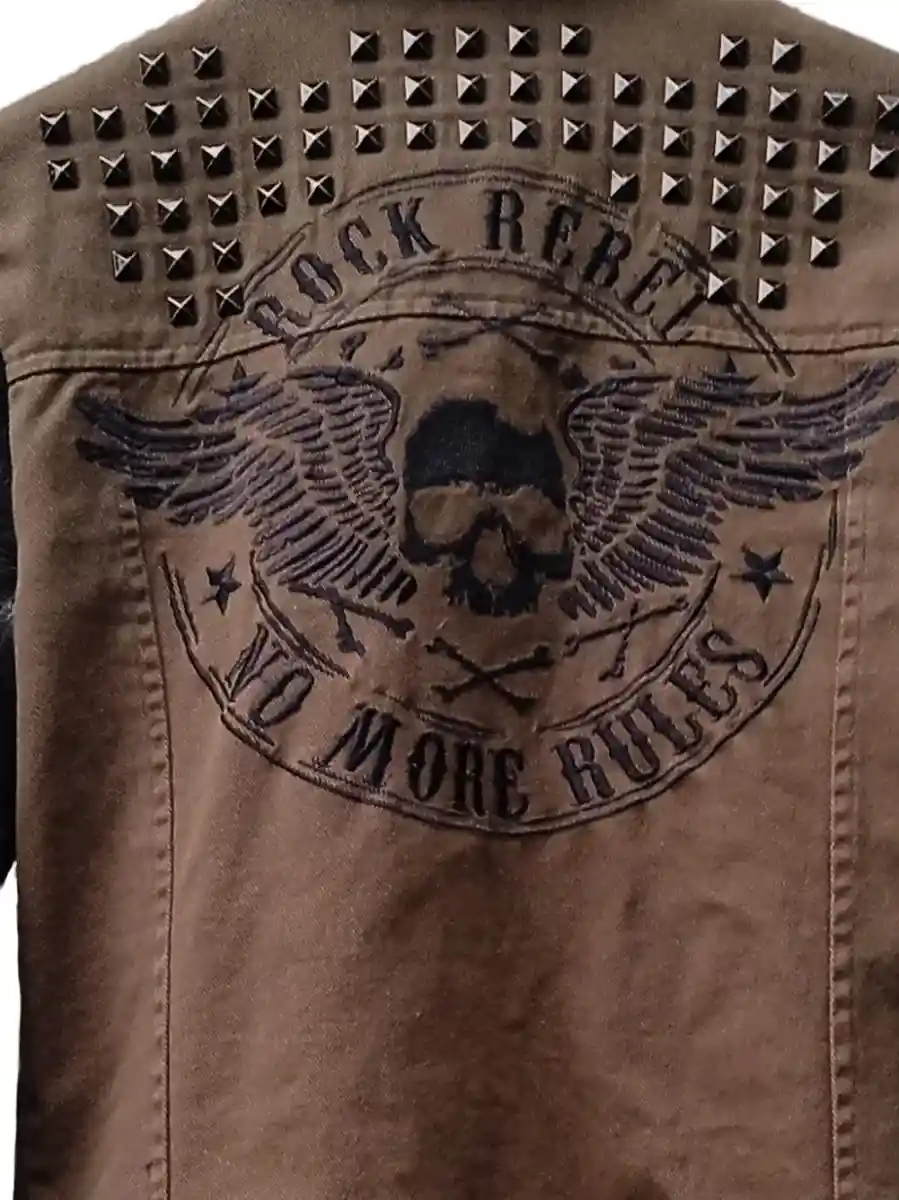 ROCK REBEL BY EMP Lederjacke Bild 3