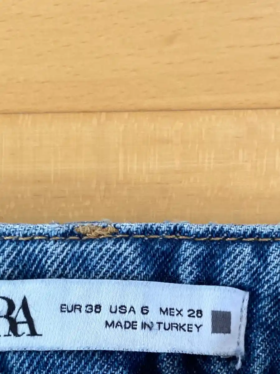 ZARA High Waist Jeans Bild 5