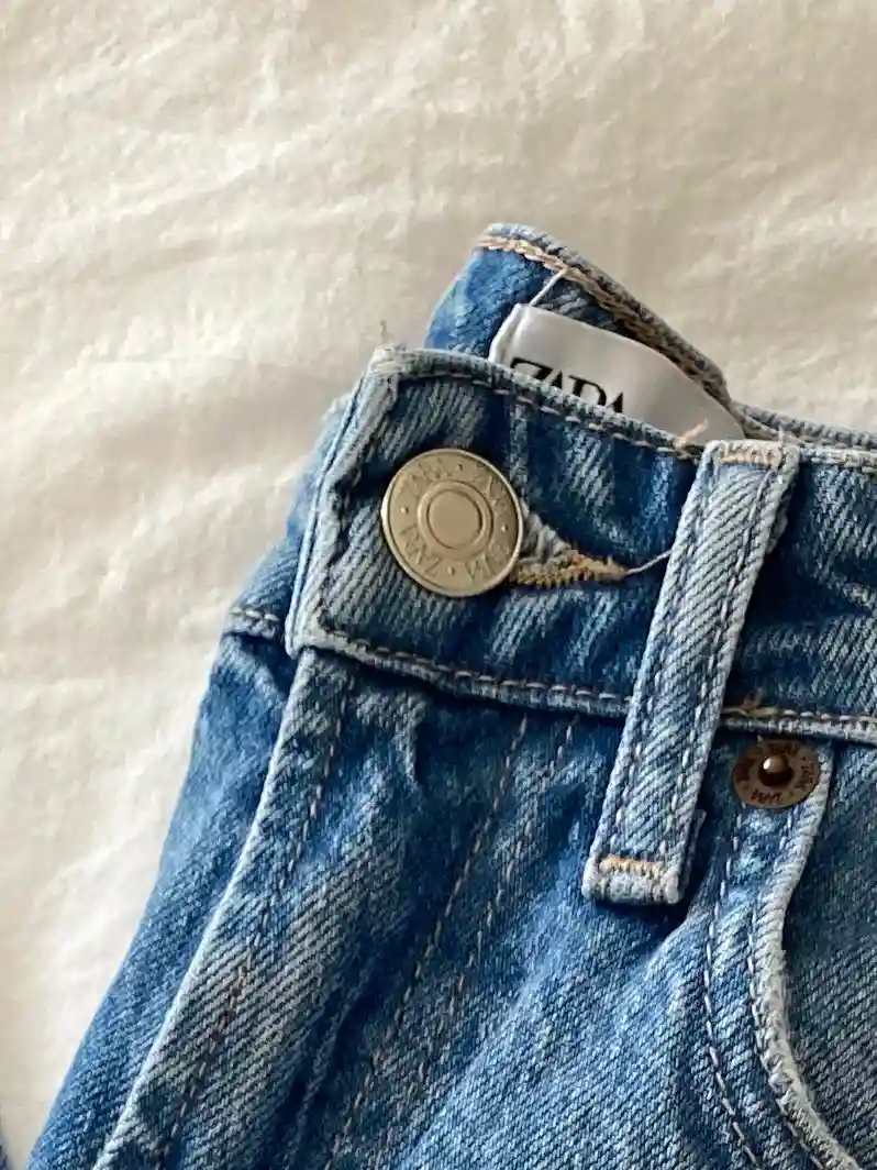ZARA High Waist Jeans Bild 3