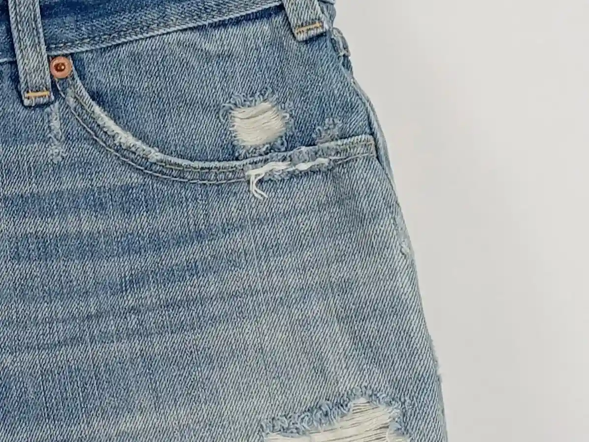 ABERCROMBIE & FITCH Jeans Shorts Bild 3